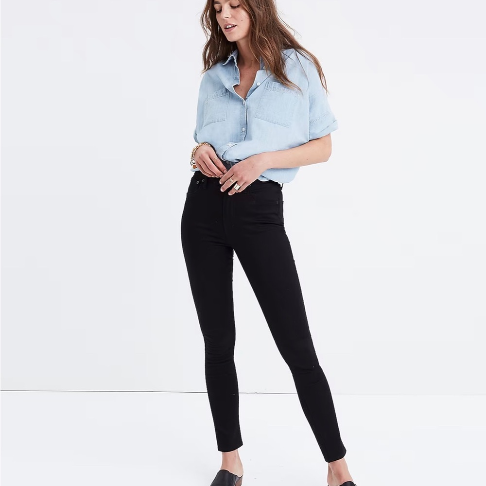 NEW with tags Madewell 10" High-Rise Skinny Jeans in Carbondale Wash